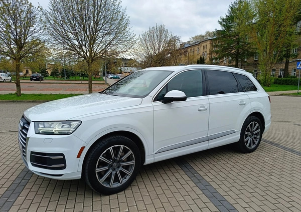 Audi Q7 cena 139000 przebieg: 170000, rok produkcji 2017 z Suwałki małe 154